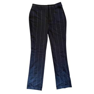 Express blue and white pin stripe dress pants 2R